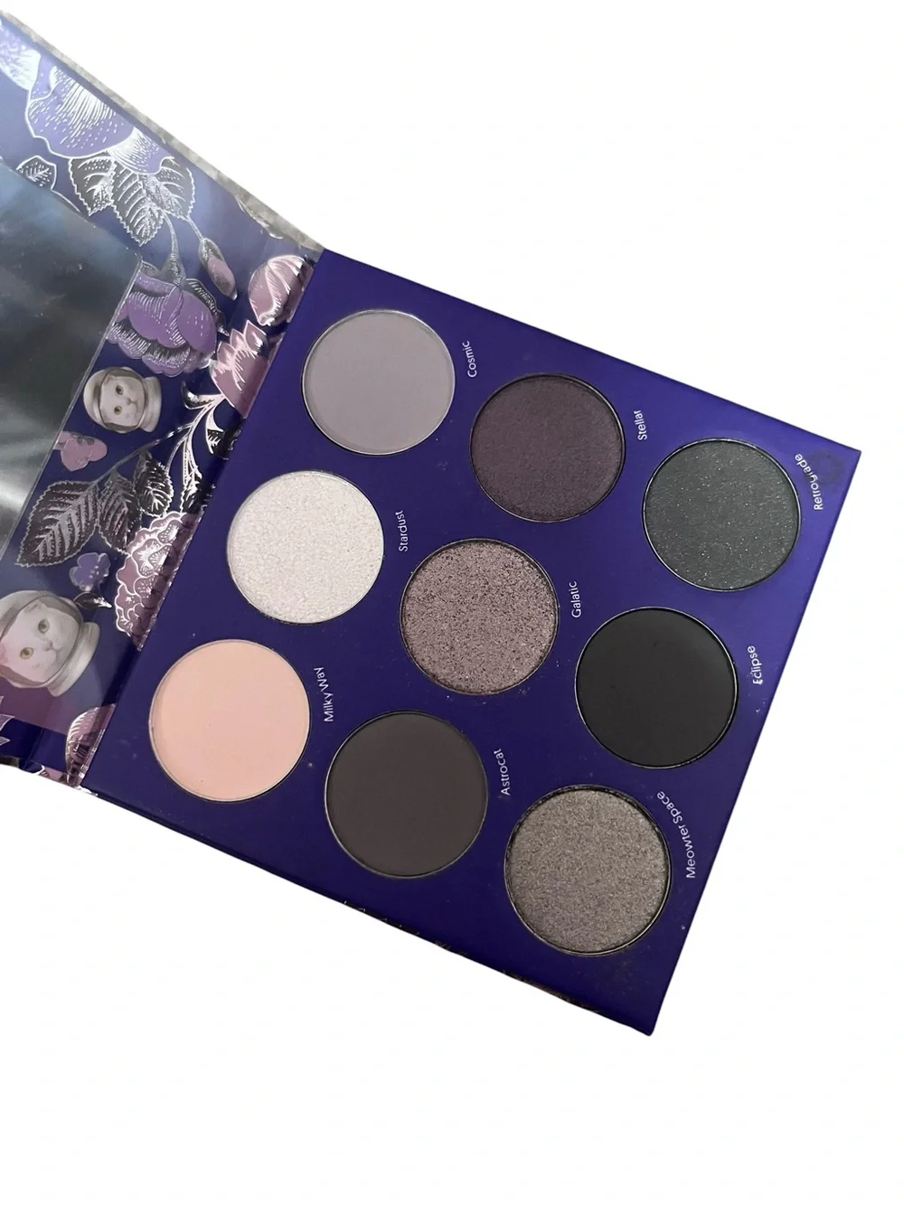 Winky Lux Galaxy Kitten Eyeshadow Palette – New – 9 Cool-Toned Shades